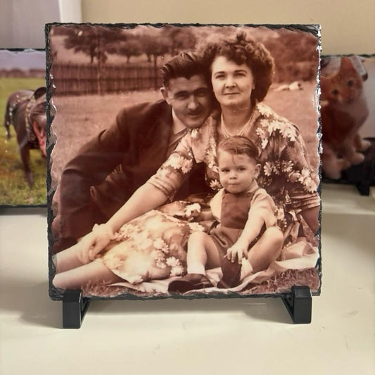 Custom Glossy Photo Slate - Various Sizes To Choose From